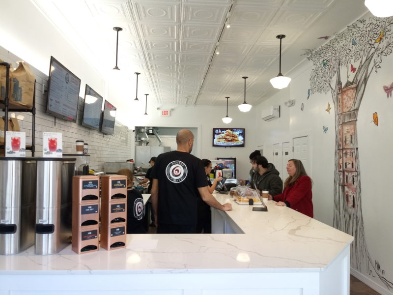 Weehawken Life Report on a the New Bagels on Park Coffee Shop